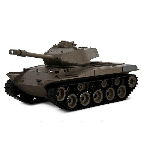 tank radiocommandé militaire us m41a3 walker bulldog 1/16 ème son et fumée - amewi