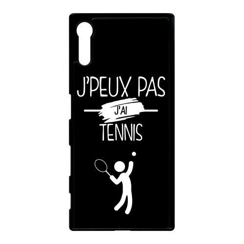 Coque sony xperia xz j peux pas j ai tennis 2