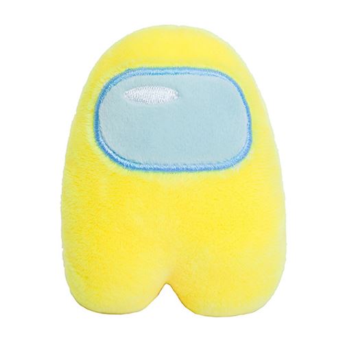 Peluche Among Us Astronaute Merch Crewmate 10cm Jaune W51