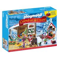 Playmobil 71088 – Calendrier De L'Avent Pâtisserie De Noël – 24 Surprises – Vrais Moules à Biscuits – Dès 4 Ans