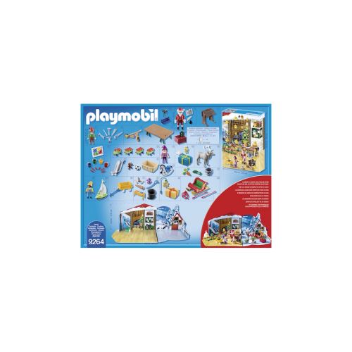 Playmobil - 9264 - Calendrier Avent Fabrique du Père Noël 