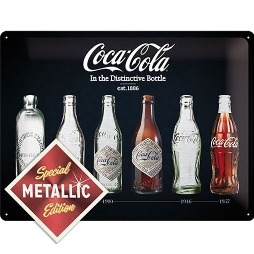 Plaque métallique Coca-Cola Edition Spéciale