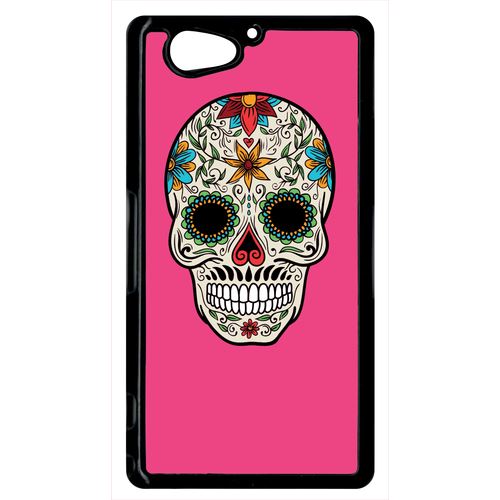 Coque Sony Xperia Z2 Compact Crane Couleurs Fond Rose