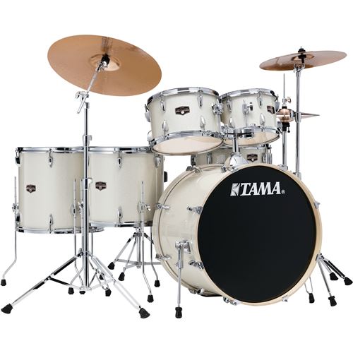 Tama IE62H6W-VWS Imperialstar Vintage White Sparkle batterie 6 fûts