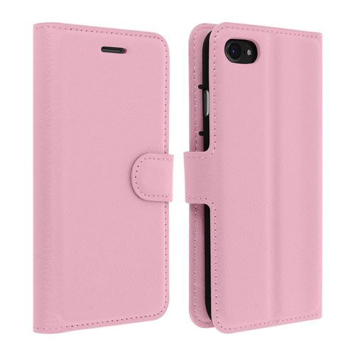 Housse pour Apple iPhone SE 2020 / 8 / 7 Porte-carte Fonction Support Vidéo Rose