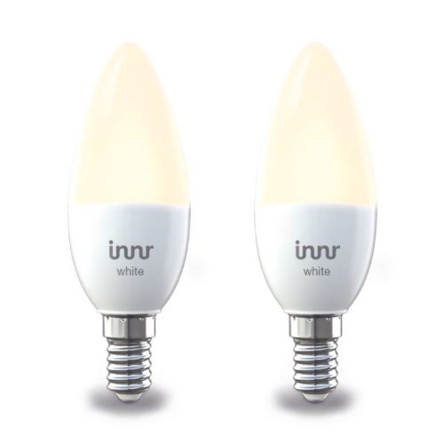 Ampoule led connectée - type e14 - blanc chaud - intensité variable - zigbee 3.0 - pack de 2