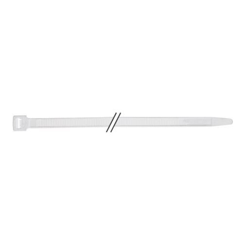 Serre-câbles 250x4mm en nylon blanc Lot de 100