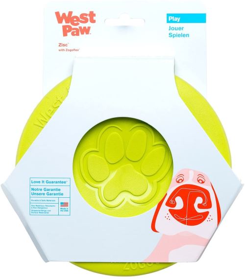 Zogoflex Zisc Jouet pour Chien Taille S Granny Smith Vert
