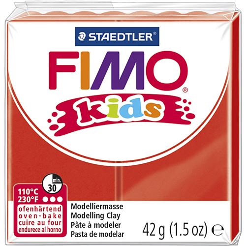 Pâte Fimo Kids 42 g - Rouge - 8030.2