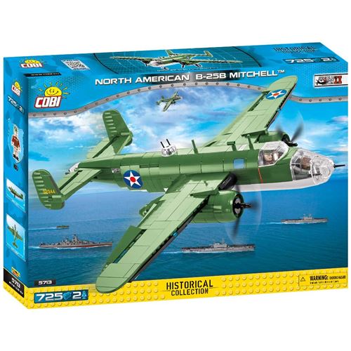 Jeux de Construction Cobi 5713 - Avion North American B-25B Mitchell