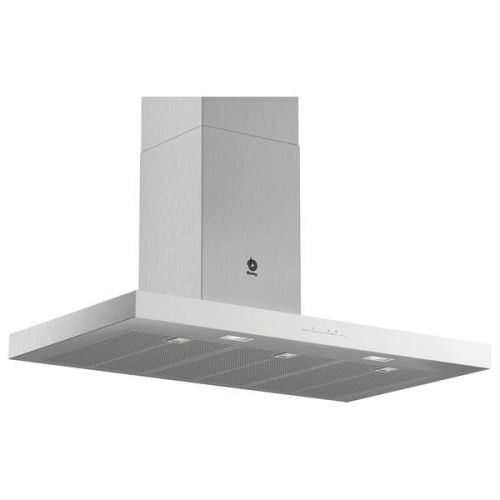 Hotte standard Balay 3BC097GBC 90 cm 710 m3/h 65 dB 255W Acier inoxydable Blanc