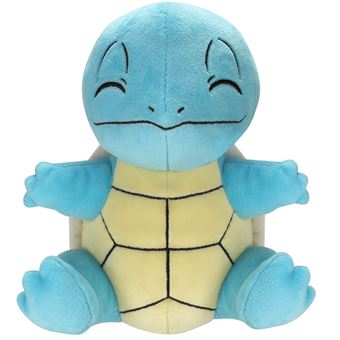 Peluche Pokémon Carapuce 18cm, 2 ans et +, Polyester doux