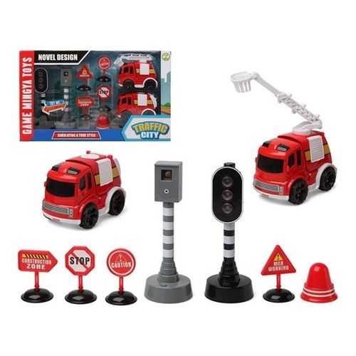 Set pompiers Traffic City 112840 (9 pcs)