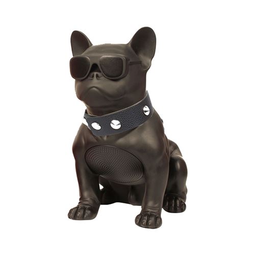 Enceinte Bluetooth - ZENSKY - Bouledogue Français HIFI011 - Moyen - Noir