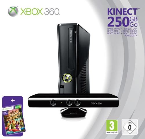 Console Xbox 360 250 Go Microsoft + capteur Kinect État correct - Microsoft reconditionné disponible sur Fnac