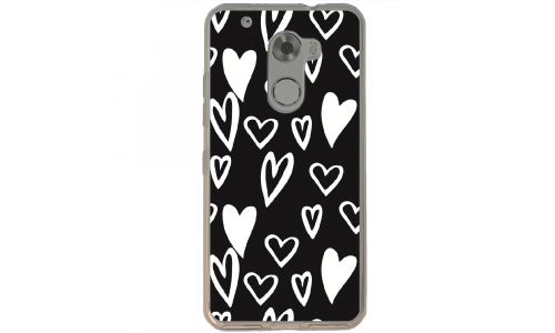 Coque souple pour Altice S61 avec impression Motifs Love coeur 2