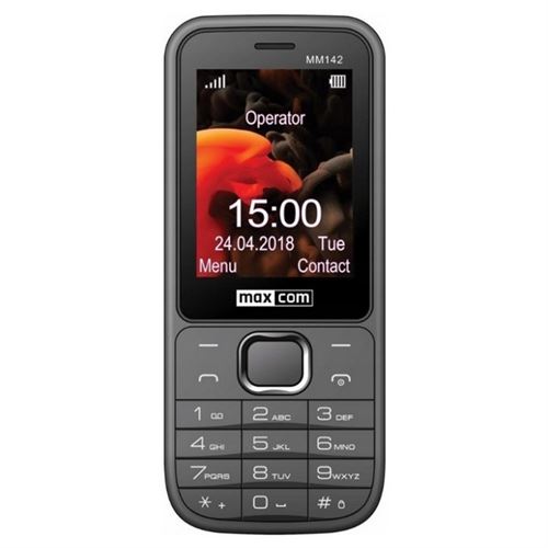 Maxcom Mm142 Gris Móvil 2.4'' Bluetooth Y Dual Sim