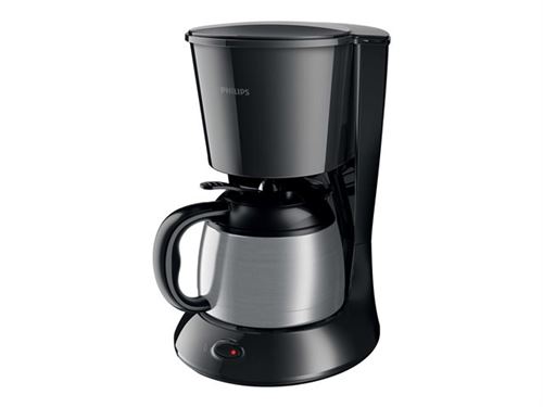 Philips Daily Collection HD7474 - Cafetière - 10 tasses - noir