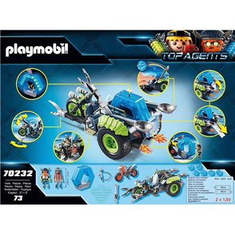 Playmobil Top Agents 70232 L’Assaut des rebelles