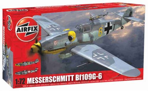 Messerschmitt Bf109g-6 - 1:72e - Airfix
