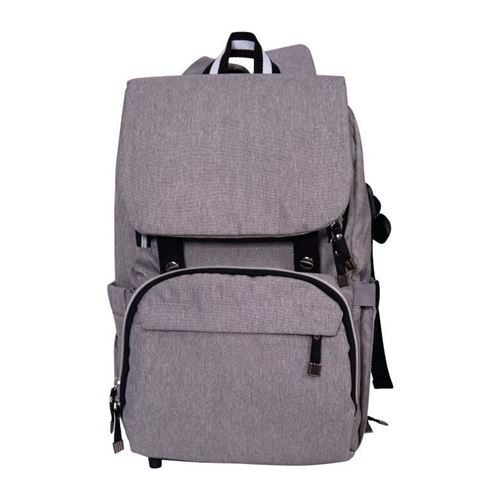 sac a langer sac a dos a langer freestyle chicago - gris/noir