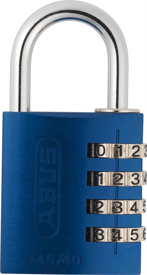 Abus Bleu Cadenas Abvs48807 Avec Serrure À Combinaison - Image 1