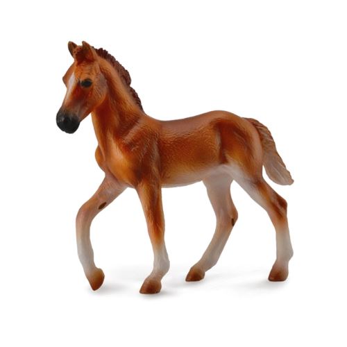 Figurine cheval : poulain paso péruvien figurines collecta