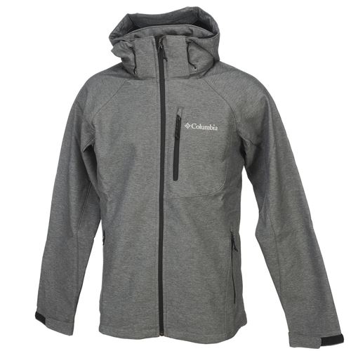 Softshell blouson Columbia Cascade ridge charcoal Gris anthracite chiné Taille : M
