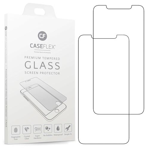 Film De Protection D'Écran En Verre Trempé Pour Iphone Xs - Emballage Double