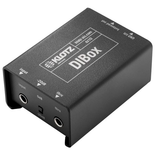 Klotz DX10 boîte de direct passive