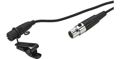 Microphone électret cravate Monacor ECM-402L