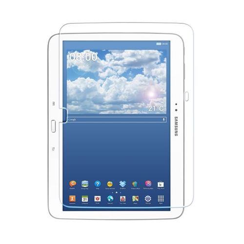 Film de protection en verre trempé 9h pour samsung galaxy tab 3 p5200 10.1 pouces sous blister