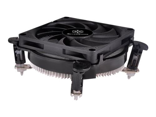 SilverStone SST-NT08-115XP - Nitrogon Ventilateur de processeur, Profil bas, 80mm PWM mince, Intel