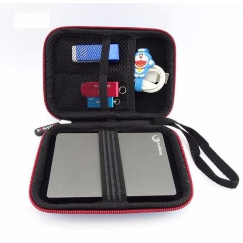 Sac de protection housse Étui de Transport pour disque dur externe 2.5pouces WD My Passport Ultra 2 TB Disque Dur Externe Portable