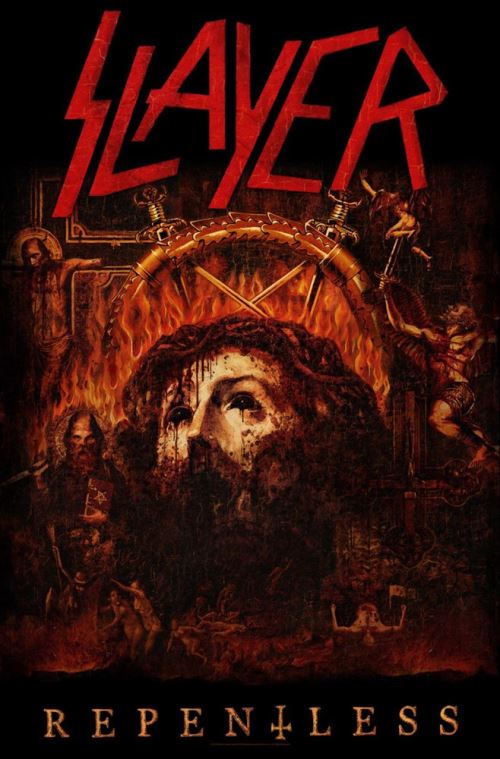 Drapeau Slayer Repentless 66 x 105 cm