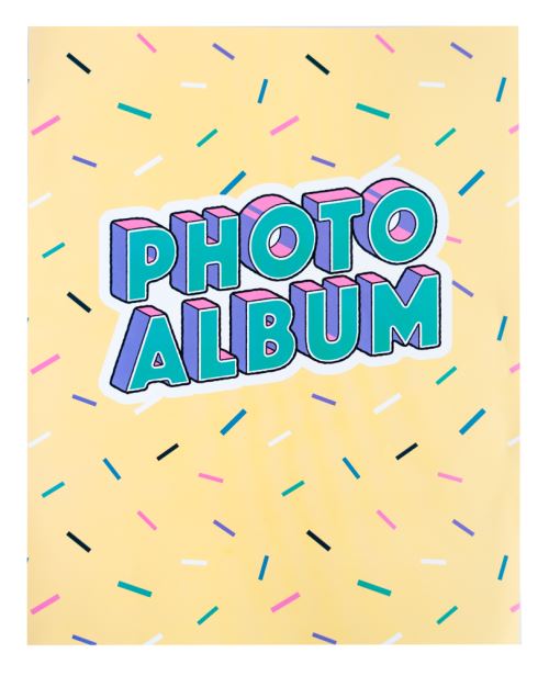 Album Photo Soft 96 Pochettes 13X20Cm 3D 90´S