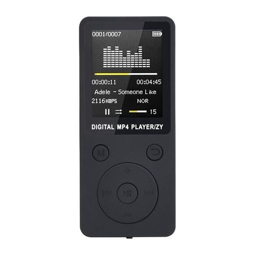 Baladeur MP3 FQ-101 portable extérieur - Noir