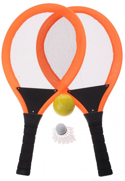 Eddy Toys orange, le tennis réglé 55 cm 4 pcs