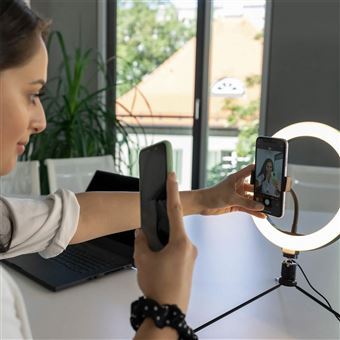 Support Téléphone Réglable Avec Fixation 1/4" - Idéal Pour Streaming, Lumière Annuelle Et Vlogs