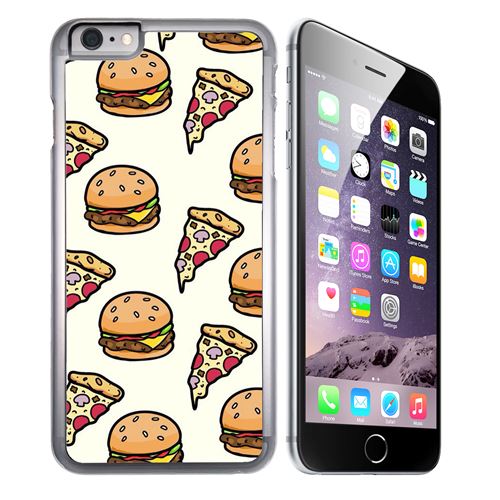 Coque pour iPhone 6 Plus et iPhone 6S Plus pizza burger