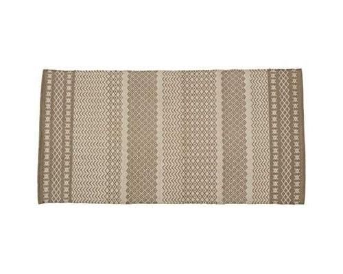 Jute & Co. Tapis Amalfi Moquette, Colour-Grey, 100% Coton, Multicolore Gris Taille Unique Jute & Co._AMAGRI55X110