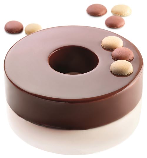 Moule silicone savarin saturne