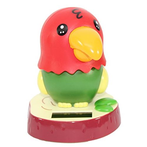 Dancing Parrot Bird Solar Toy Car Dashboard Desk Home Decor Holiday Birthday Valentine's Day Gift US Seller