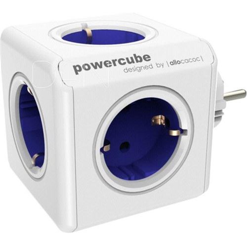 allocacoc PowerCube Original bleue Type F pour Extended Cubes