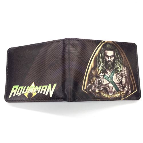 Portefeuille en PU cuir - cadeaux personnalisés - Aquaman #263