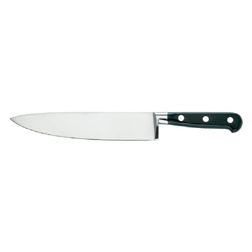 Couteau de cuisine lame forgée 20cm - Table Passion - Noir - Acier