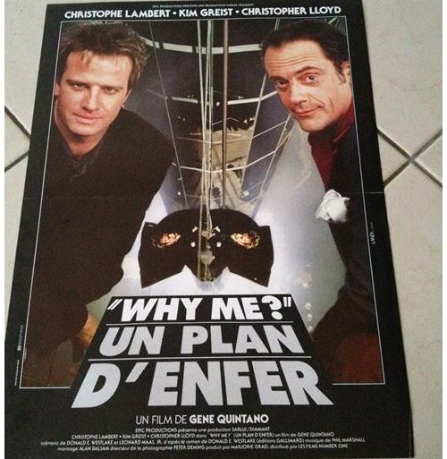 Why le? Un Plan D'Enfer AFFICHE CINEMA ORIGINALE