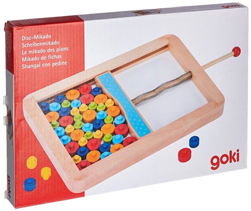 Goki- Jeu Disque Mikado, 56679, Mixte