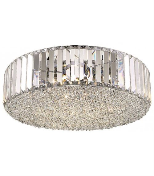 Plafonnier en cristal POOLE 5 Lumières