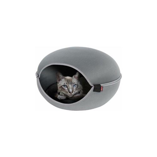 Zolux Couchette Dome Pour Chat Louna Gris Gamelles Et Distributeurs Pour Chat Achat Prix Fnac